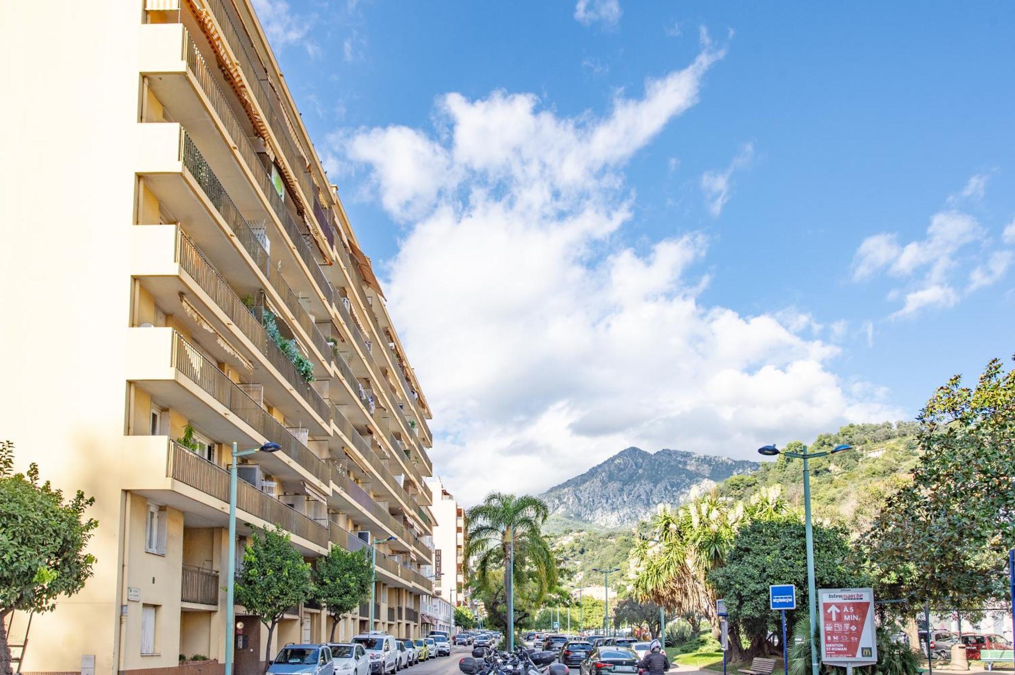 Apartament Le Landella Mentona Zewnętrze zdjęcie